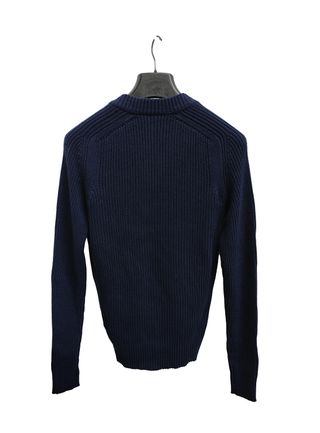 Bikkembergs Maglione Lana V-Neck Y2K Blu XL