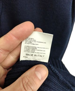 Bikkembergs Maglione Lana V-Neck Y2K Blu XL