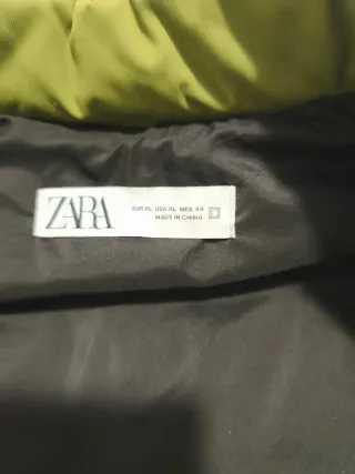 Chaleco caballero Zara verde oliva