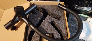 Rubinetto Cucina Parete Nero Flessibile