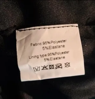 Vestido lentejuelas negro talla S