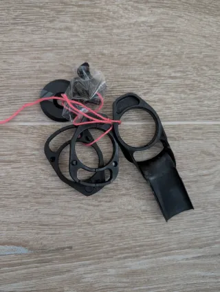 Manillar y potencia ciclismo cableado interno