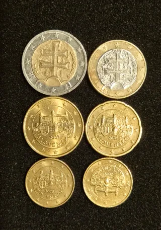 Monedas de Euro de Eslovaquia