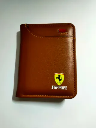 Cartera Cuero Ferrari