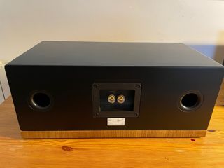 Altavoz central Tangent negro/marrón