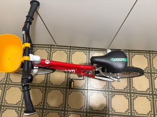 Bicicleta infantil Woom 3 roja