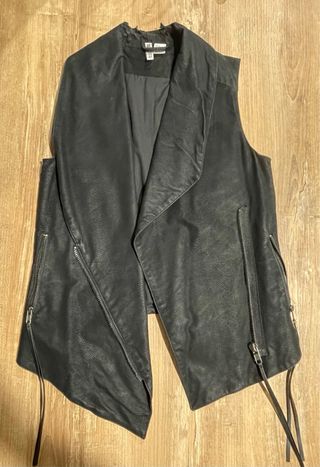 Chaleco H&M Viscosa Negro Talla 36