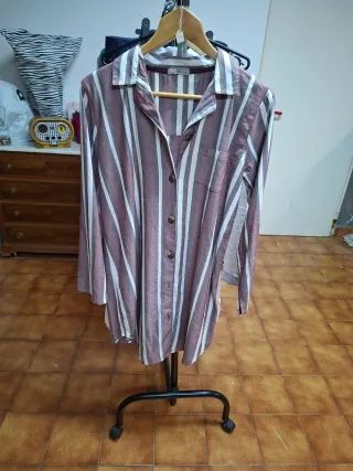 Camisa Rayas Algodón