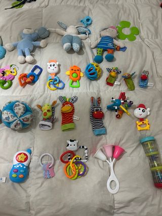 Lote Juguetes Bebé