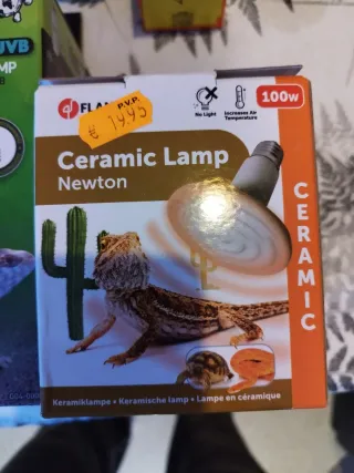 Lámpara Calefactora Reptiles