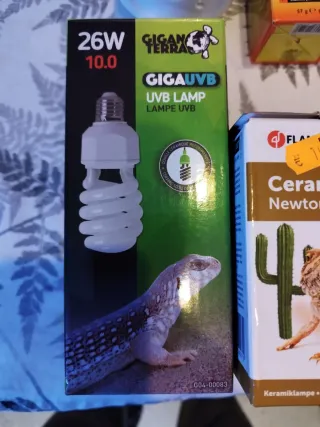 Lámpara Calefactora Reptiles