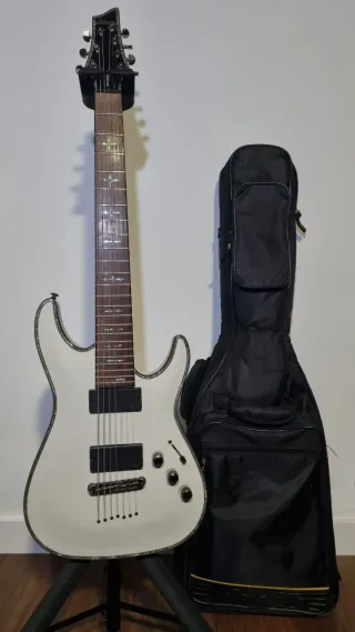 Schecter Hellraiser C-7 Blanca