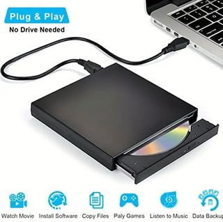 Unidad Externa CD/DVD Plug & Play