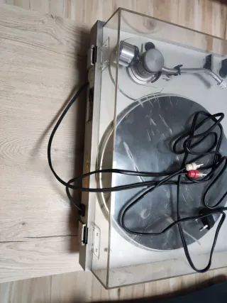 Tocadiscos JVC Plata