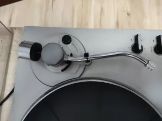 Tocadiscos JVC Plata