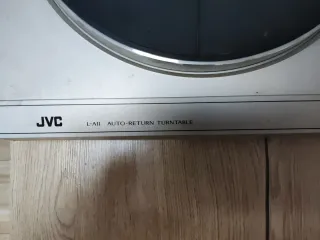 Tocadiscos JVC Plata