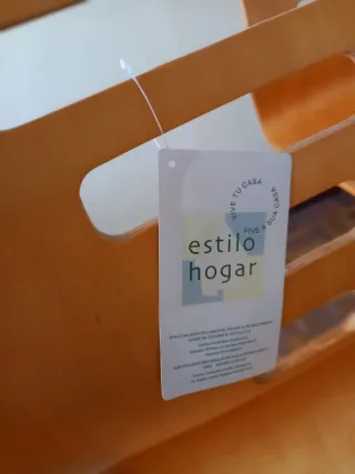 4 Sillas Madera y Metal