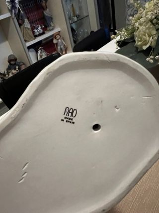 Statua NAO by Lladro Arlecchino con mandolino