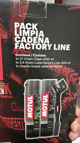 Pack Limpia Cadena Motul Factory Line