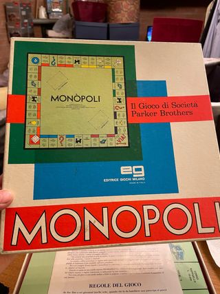 Monopoli Parker Brothers anni '80 Nuovo