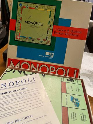Monopoli Parker Brothers anni '80 Nuovo