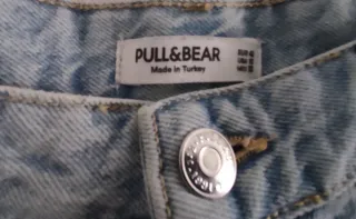pantalón vaquero claro Pull bear 42