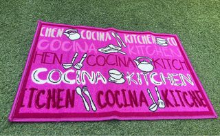 Tappeto Cucina/Kitchen Rosa