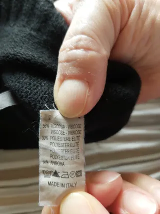 Maglia Vanità Collection Nera E. Landri