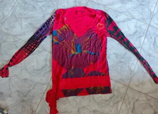 Camiseta Desigual Multicolor Manga Larga