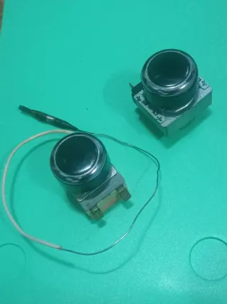 Mandos temperatura y temporizador freidora