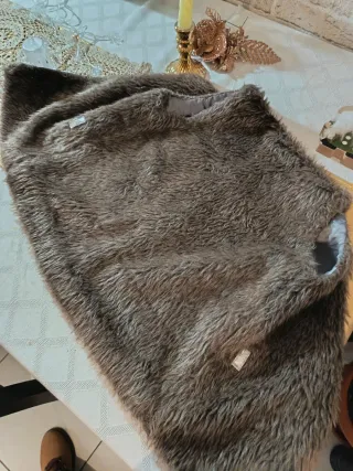 Gilet bambina pelliccia sintetica