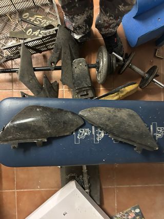 Plásticos y asiento Pit Bike