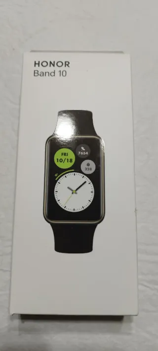 Honor Band 10 Smartwatch Negro/Plata