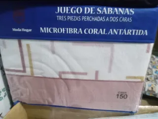 Set di Lenzuola Coralina per Letto 150