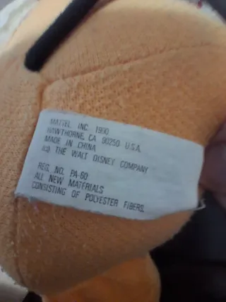 Pluto Peluche Disney distribuito da Mattel