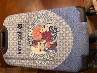 Maleta Kimmidoll Azul Multicolor