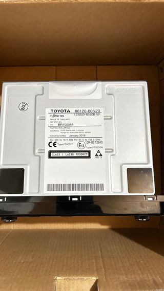 Radio Toyota Corolla (Nuevo)