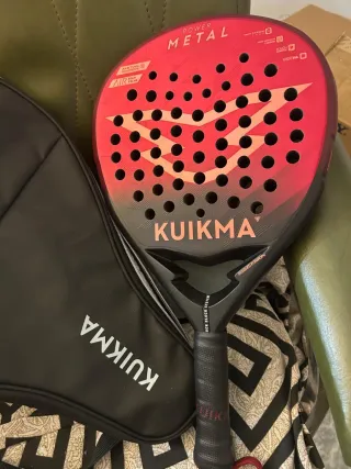 Raqueta Pádel Kuikma Power Metal sin usar