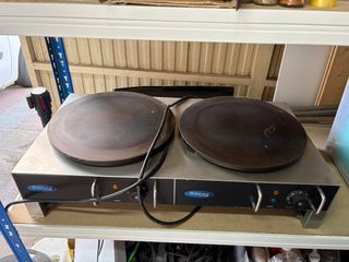 Crepera Eléctrica Doble