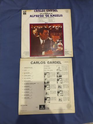 Discos Vinilo Carlos Gardel Tango