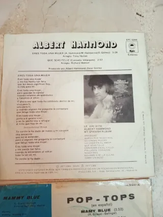 Lote 4 singles antiguos: Yazoo, Hammond, McRae, Po