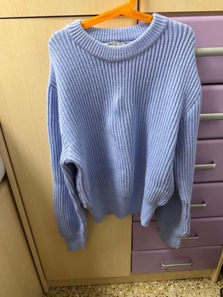 Jersey Bershka Morado Talla Única