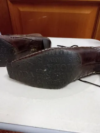 Botines de piel mujer