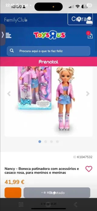 Nancy Patinadora Muñeca