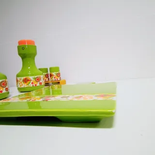 Set da cucina in ceramica vintage