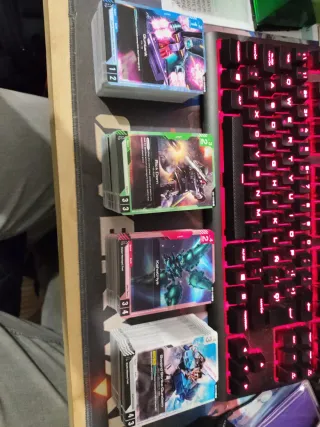 GD01 Newtype Rising Cartas Comunes e Infrecuentes