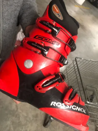 Botas de esquí Rossignol rojas