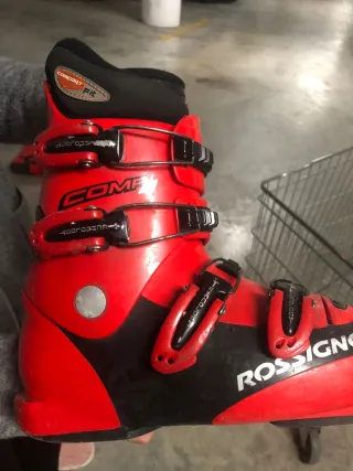 Botas de esquí Rossignol rojas