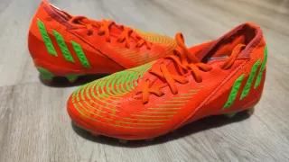 Botas de fútbol Adidas Naranja/Verde