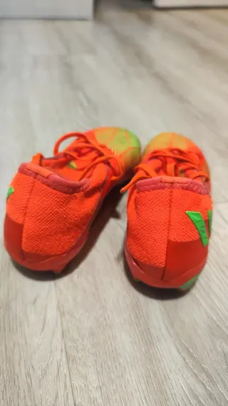 Botas de fútbol Adidas Naranja/Verde